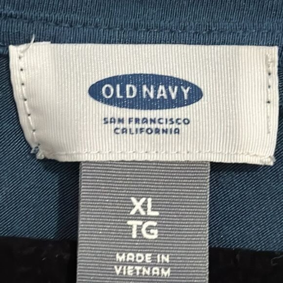 Old Navy Womens Teal Long-Sleeve Relaxed Fit Top XL Modal/Spandex Blend - Picture 3 of 6